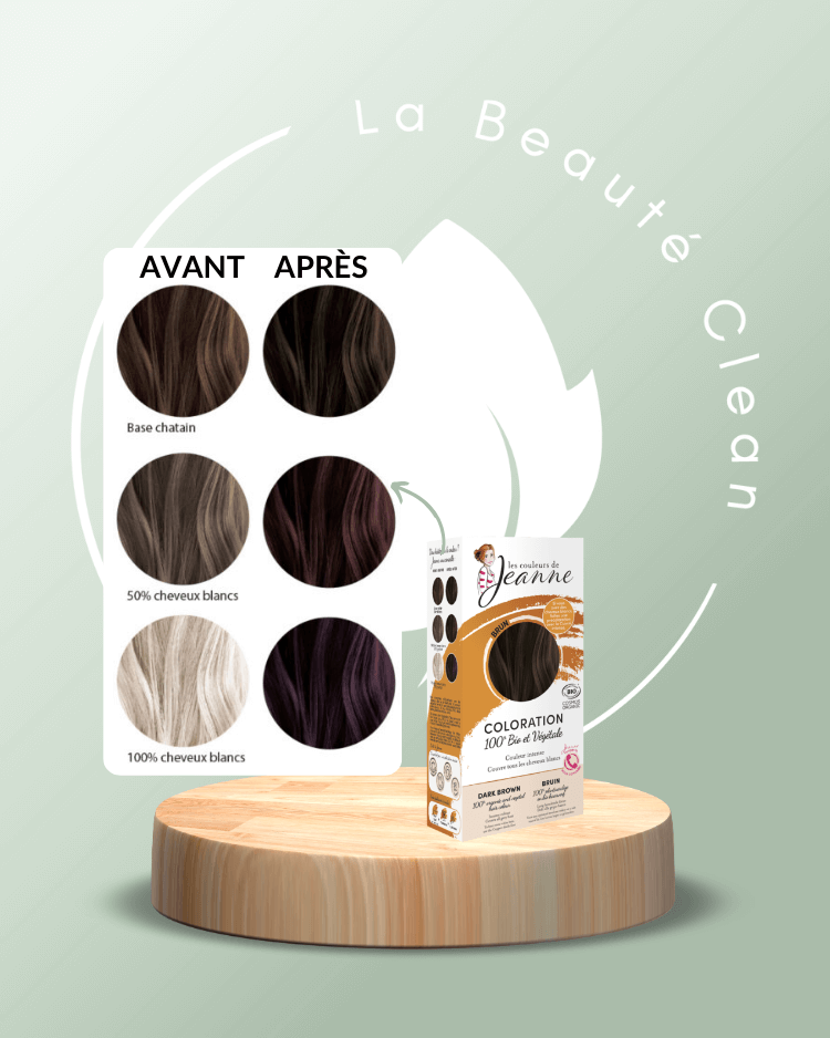 Les Couleurs de Jeanne Coloration Végétale Naturelle - Couleur Brun